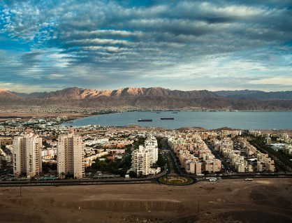 Eilat from mountain