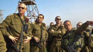 Gantz in Golan Heights