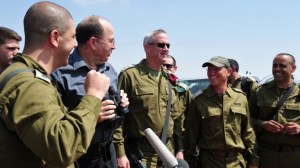 Ya'alon at West Bank