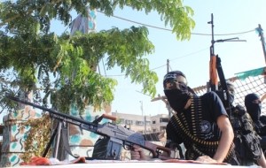 Hamas military parade in Gaza