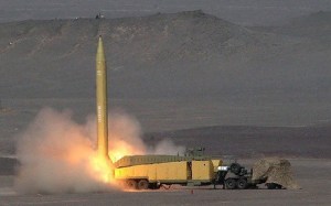 Iranian missile test