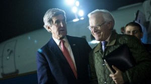 Kerry with U.S. envoy