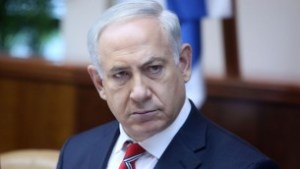 Netanyahu at cabinet meeting