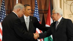 Obama Netanyahu Abbas
