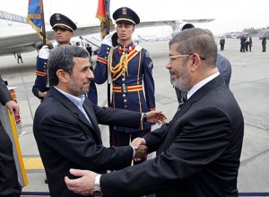 Ahmadinejad and Morsi