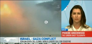 London Telegraph reporter clip