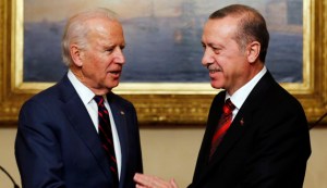U.S. VP Biden meets with Turkey's President Erdogan in Istanbul