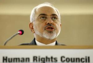 Iranian Foreign Minister  Zarif addresses Human Rights Council at UN in Geneva