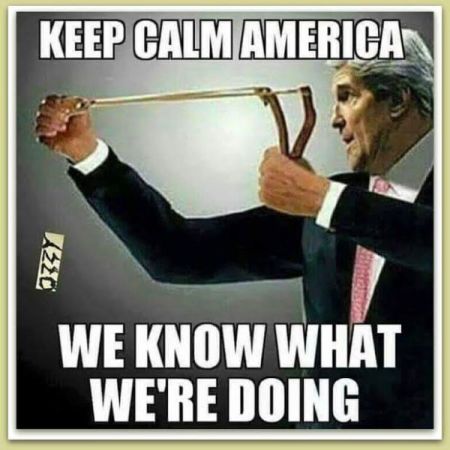 Kerry with slingshot