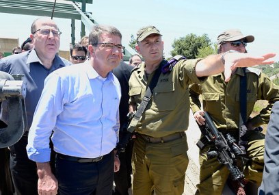 US Defense Secretary Ashton Carter on a visit to Israel (Photo: US Embassy)