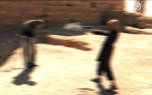 A new ISIS video depicting executions by children. Photo: Screenshot
