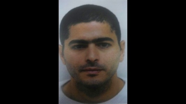 Nashat Milhem, the Arab Israeli man who allegedly carried out the shooting attack in Tel Aviv on January 1, 2016. (Israel Police)