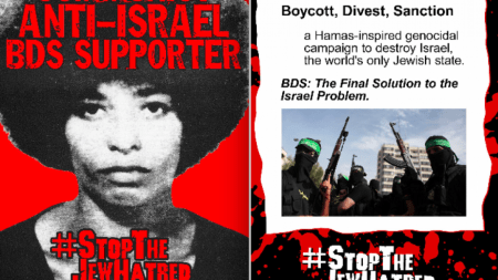 Anti BDS poster