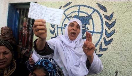 unrwa-protest