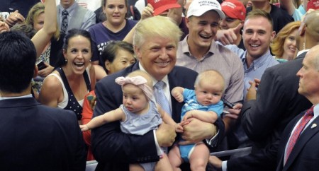 trump and baby