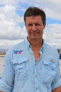 Dr. Ian Norton, from the World Health Organization, takes part in Australia's disaster relief effort in The Philippines after a typhoon wreaked havoc on the island nation in 2013. (Gemma Haines/ Australian Department of Foreign Affairs and Trade/Wikimedia)