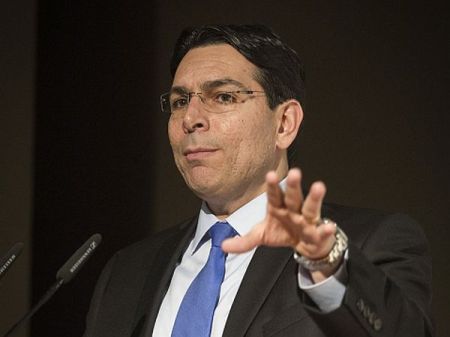 Israeli Ambassador to the UN, Danny Danon, speaks at the Conference for Fighting Anti-Semitism, at the Begin Center in Jerusalem, on January 31, 2016. Photo by Hadas Parush/Flash90 *** Local Caption *** ??? ???? ????? ????? ???? ??? ????????? ??????? ???? ????