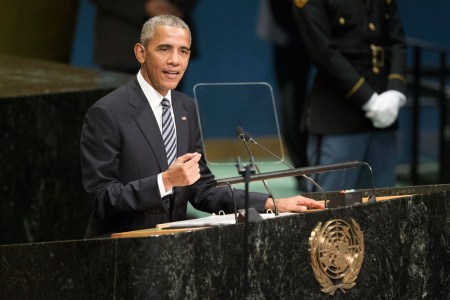 President Barack Obama addresses the general debate of the General Assembly’s seventy-first session, September 20, 2016. UN Photo/Manuel Elias US President Addresses the Hall. General Debate of the seventy-first Regular Session of the General Assembly