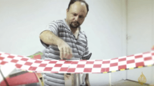 Slain Tunisian drone engineer Mohammed Alzoari (screen capture: Aljazeera/YouTube)