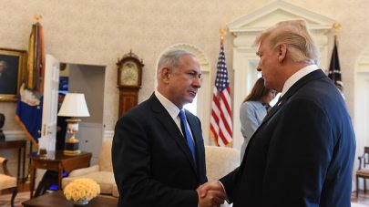 Netanyahu and Trump. Statistics say the chance of winning a large sum again is very small, and this also applies to Trump as a prize (Photo: Haim Katz/GPO)