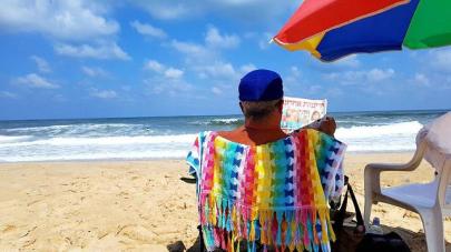Back to routine in Zikim beach (Photo: Roee Idan)