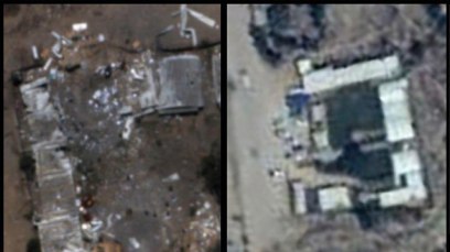 Destruction to Hamas battalion headquarters in Israeli strike (Photo: IDF Spokesman's Office)