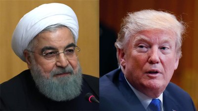 Iranian President Hassan Rouhani and US President Donald Trump (Photo: AFP, Getty Images)