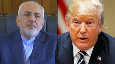 Trump and FM Zarif (Photo: Reuters)