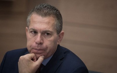 Strategic Affairs Minister Gilad  Erdan attends a committee meeting in the Knesset, on July 2, 2018. (Hadas Parush/Flash90)