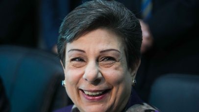 Hanan Ashrawi (Photo: Ohad Zwigenberg)