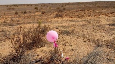 Incendiary balloon Incendiary balloon