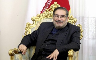 Secretary of Iran's Supreme National Security Council Ali Shamkhani,in a meeting in Tehran, Iran, January 17, 2017.  (Ebrahim Noroozi/AP)
