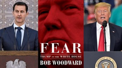 The book "Fear", Trump and Assad (Photo: AP, AFP, EPA)