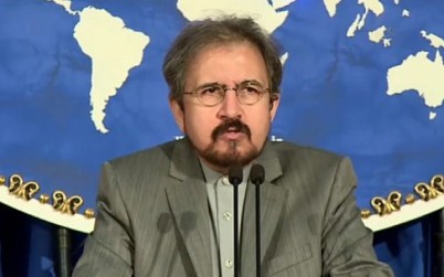 Iranian Foreign Ministry Spokesman Bahram Qassemi (YouTube screenshot)