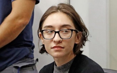US student Lara Alqasem sits for a hearing at the Tel Aviv District Court on October 11, 2018 (Jack Guez/AFP) US student Lara Alqasem sits for a hearing at the Tel Aviv District Court on October 11, 2018 (Jack Guez/AFP)