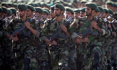 Members of Iran's Revolutionary Guards