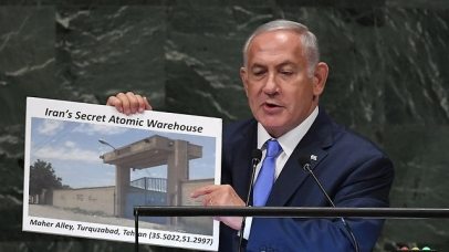 Netanyahu identifies secret atomic warehouse in Iran (Photo: AFP)
