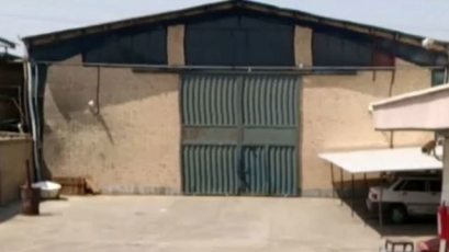 The entrance to the Iranian nuclear archive