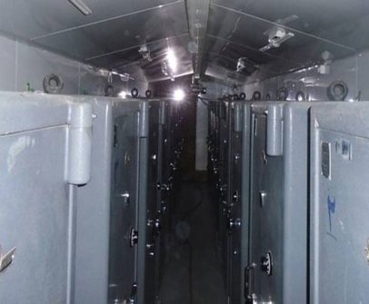 The safes in the Iranian nuclear archive