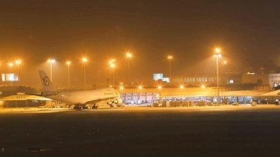 Boeing 747 aircraft in Beirut 