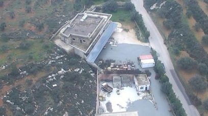Residental homes on Lebanese border from which tunnels originated (Photo: IDF Spokesperson's Unit)