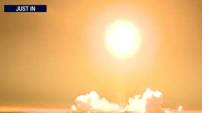 Iran's failed attempt to put a satellite into orbit, January 15, 2019. Iran's failed attempt to put a satellite into orbit, January 15, 2019.