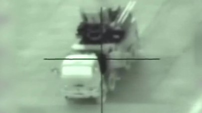 The attack on Syrian air defenses, May 2018 (Photo: IDF)