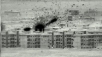 An Israeli strike on Iranian targets in Syria (Photo: IDF Spokesperson's Unit)