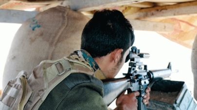 A Syrian Democratic Forces sniper (Photo: Courtesy) A Syrian Democratic Forces sniper (Photo: Courtesy)