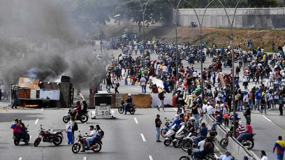 Riots in Venezuela (Photo: AFP)