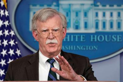 US President Donald Trump's national security adviser John Bolton