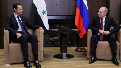 Syrian President Bashar Assad with Russian counterpart Vladimir Putin in Sochi  (Photo: Reuters)