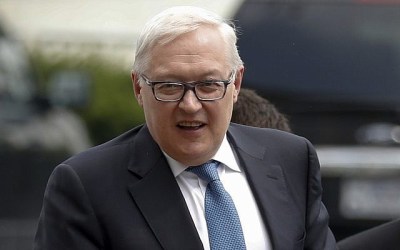 Russian Deputy Foreign Minister Sergei Ryabkov at the State Department in Washington, July 17, 2017 (AP Photo/Carolyn Kaster) Russian Deputy Foreign Minister Sergei Ryabkov at the State Department in Washington, July 17, 2017 (AP Photo/Carolyn Kaster)