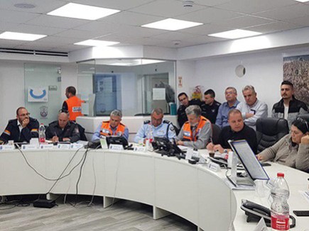 Preparations in Ashkelon, tonight